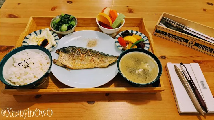 乾煎挪威鯖魚套餐