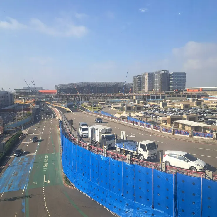 今天的機場，是工作行程的一部分