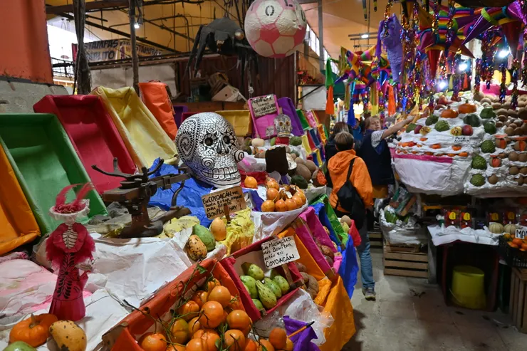 Coyoacán 科約阿坎區的市集