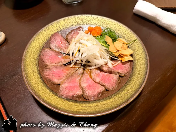 一盤和牛日幣990太超值了