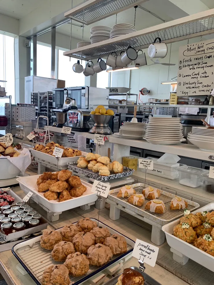 店內的司康種類眾多