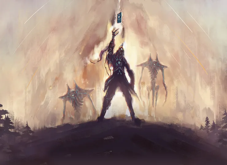 《追尋者聯盟》最初的概念草圖