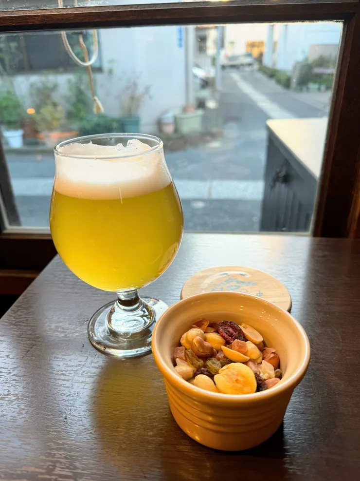 美味的堅果很適合搭配啤酒