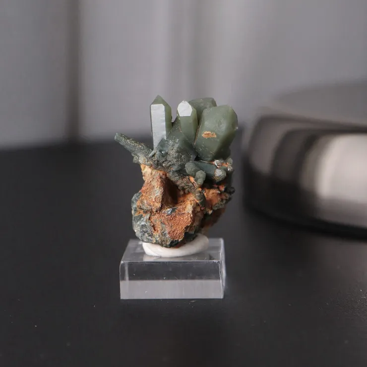 義大利綠水晶礦物標本