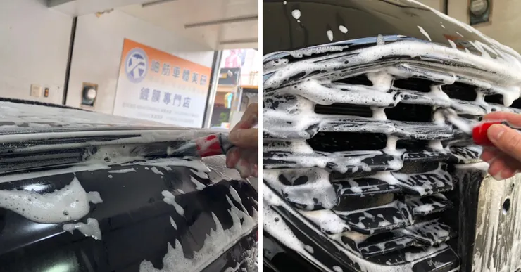 台南汽車美容鍍膜推薦【岫舫車體美研】是我遇過最細節的手工洗車