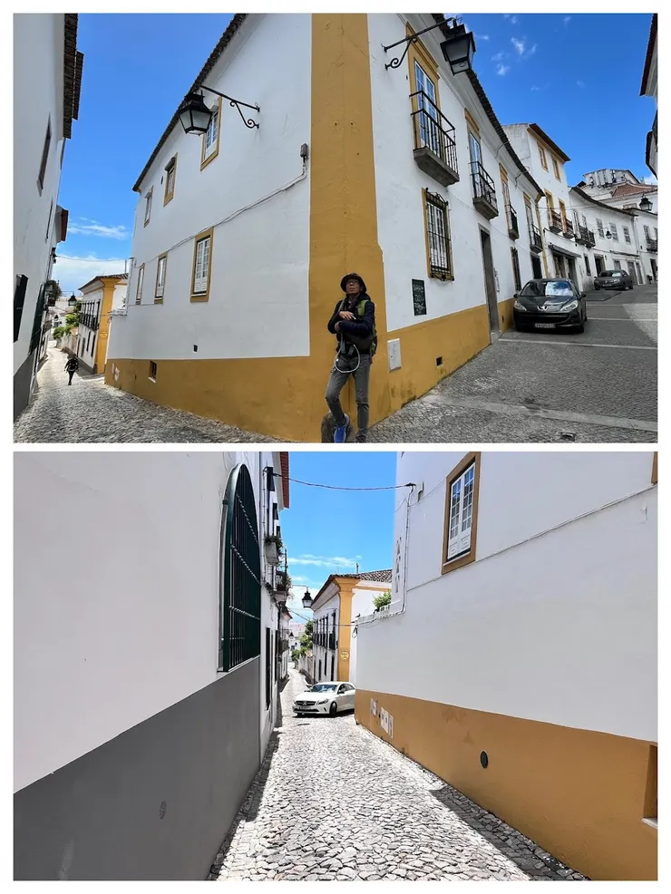 當地人開車技術真不錯，鑽小巷輕鬆自在。