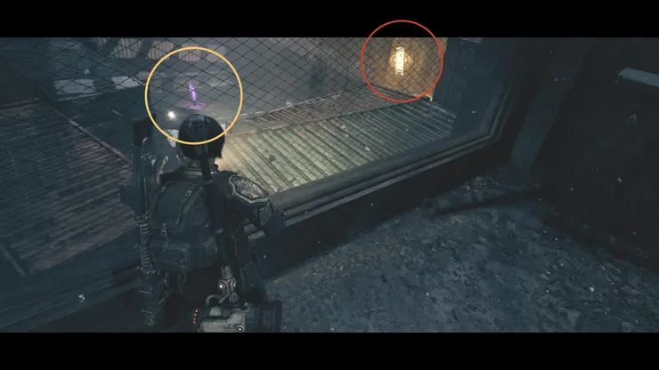 黃圈為獎勵、紅圈為可前往該地區的大門