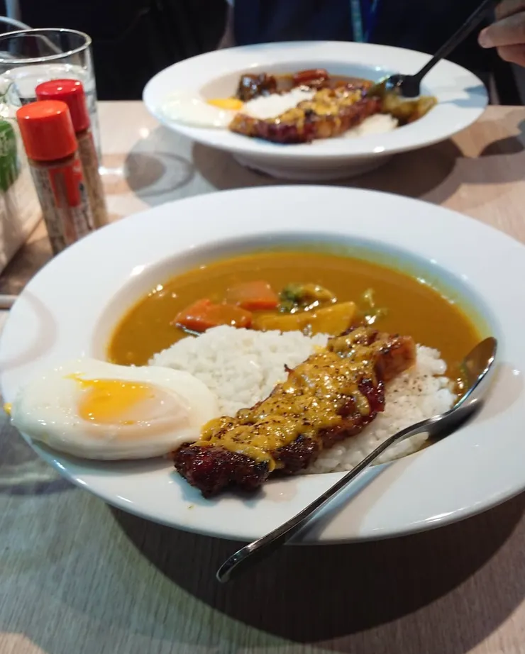 老師請吃的咖哩