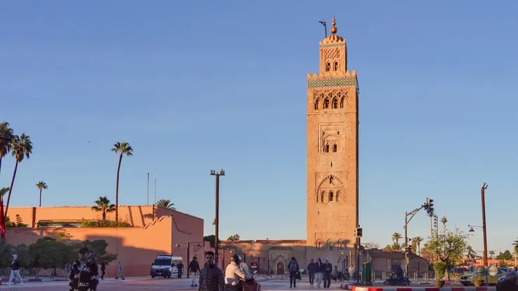 紅色皇城地標庫圖比亞清真寺