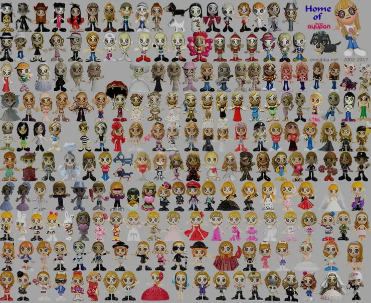 濱崎步公仔 (Source: www.eneabba.net/ayu/ayupan/index.htm)