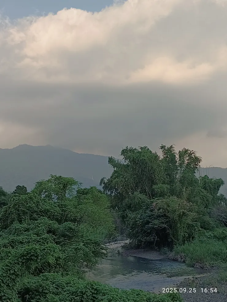 水景佳麗竹邊過