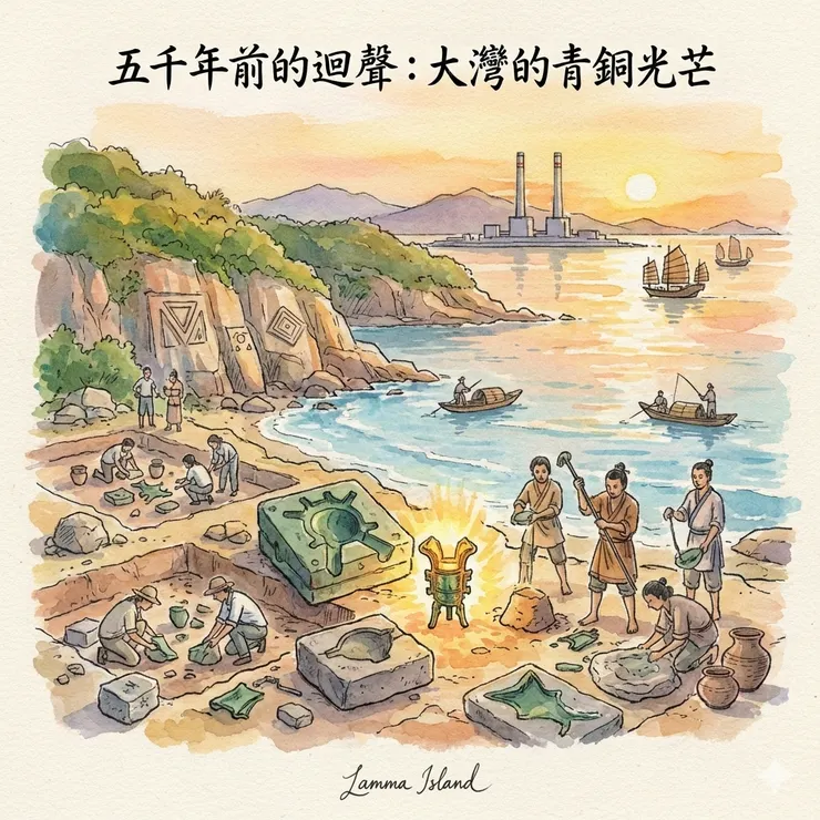 大灣的青銅光芒