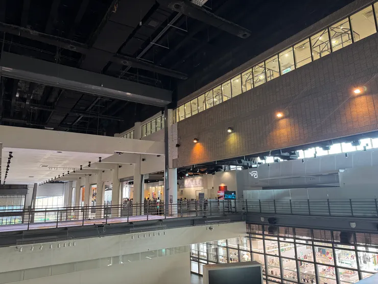 從三樓往下瞭望