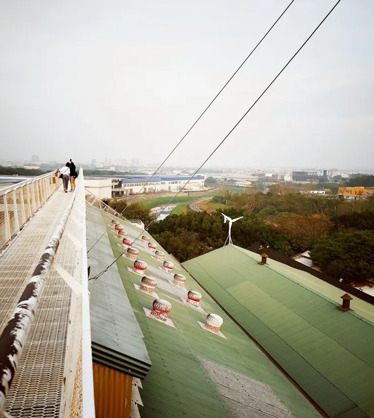 對有懼高症的人來說真的是要走向天堂😂