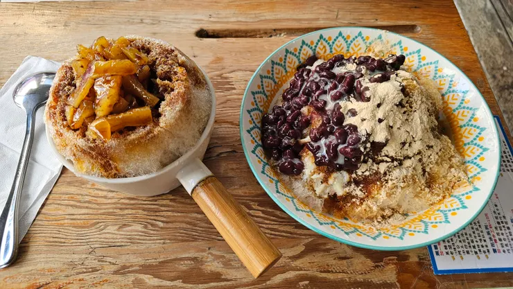 不難，為了拍照連吃兩盤