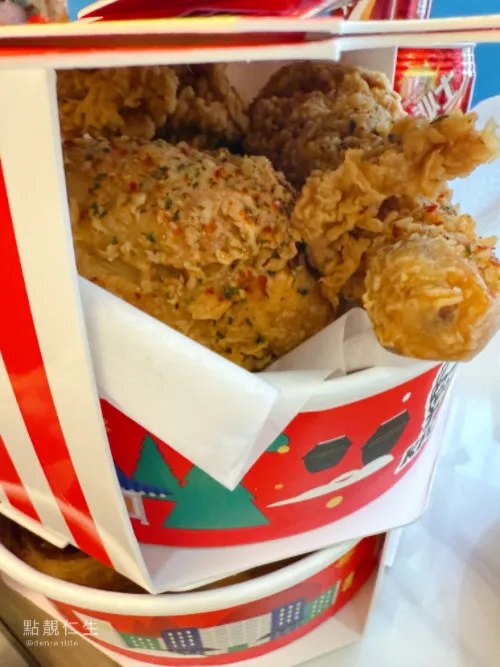 新口味的雪花乳酪脆雞 炸雞