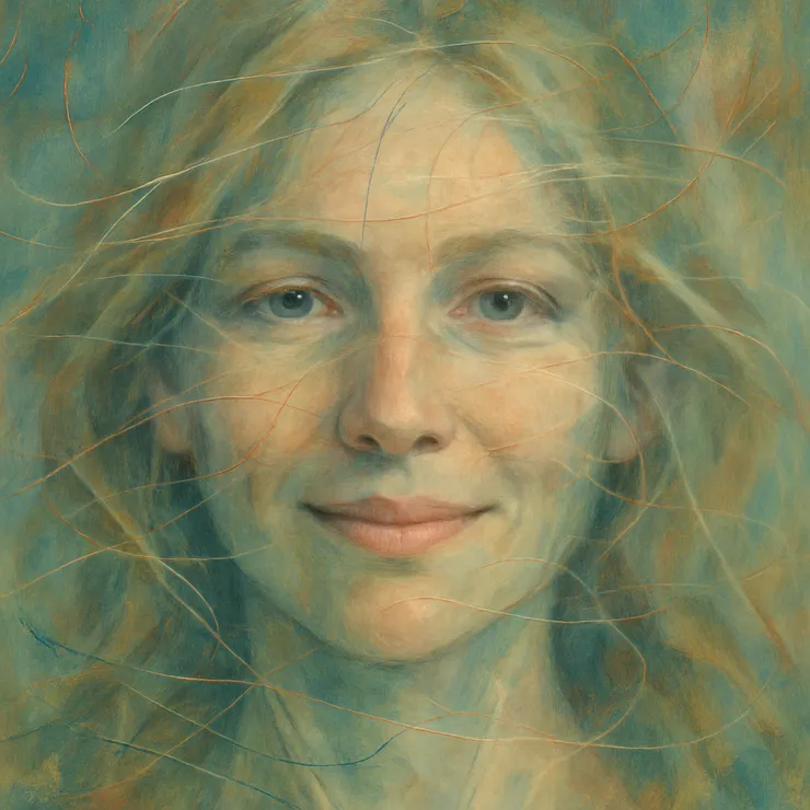 She closed her eyes and listened - not to the dripping water but to the reverberations within the air.