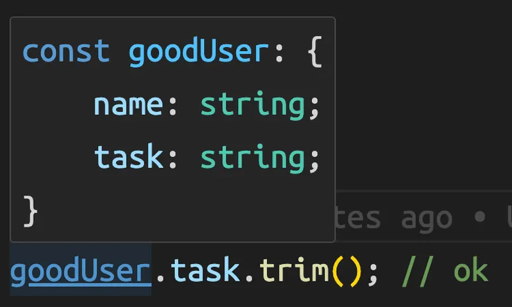 satisfies type inference