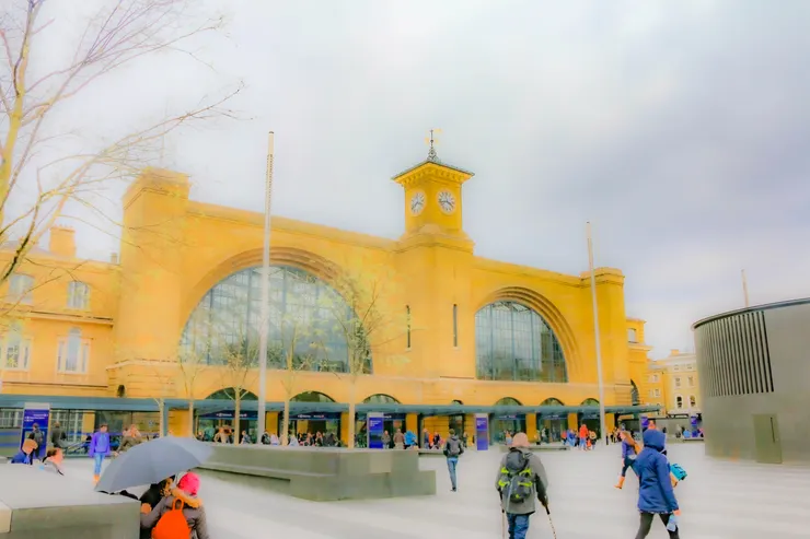 國王十字車站(King's Cross Station)一景