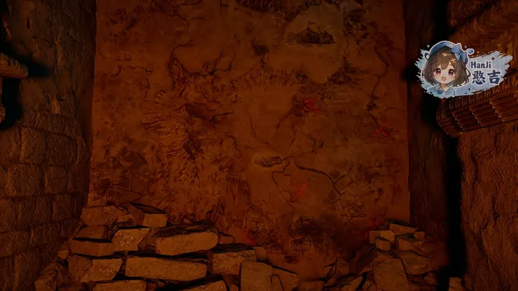 謎底在牆上有提示5個X