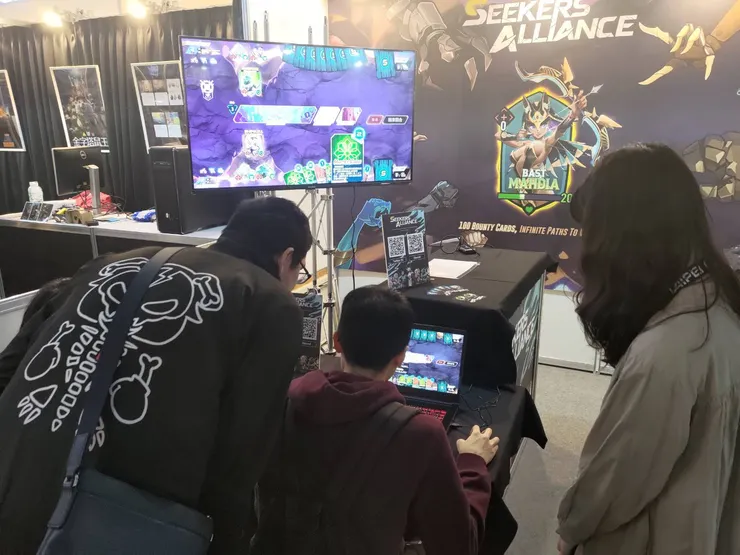 年初的台北電玩展是我們舊版本最後一次展出