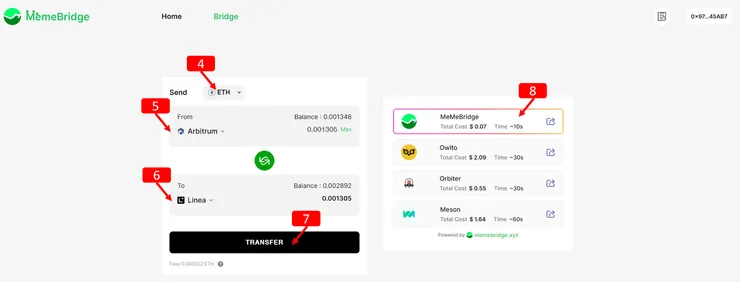 MeMe bridge|最便宜的Layer2跨鏈橋,使用教學