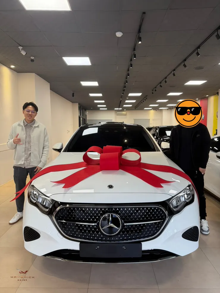 2025 w214 E200外匯車交車