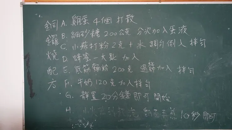 銅鑼燒餅皮製作密笈
