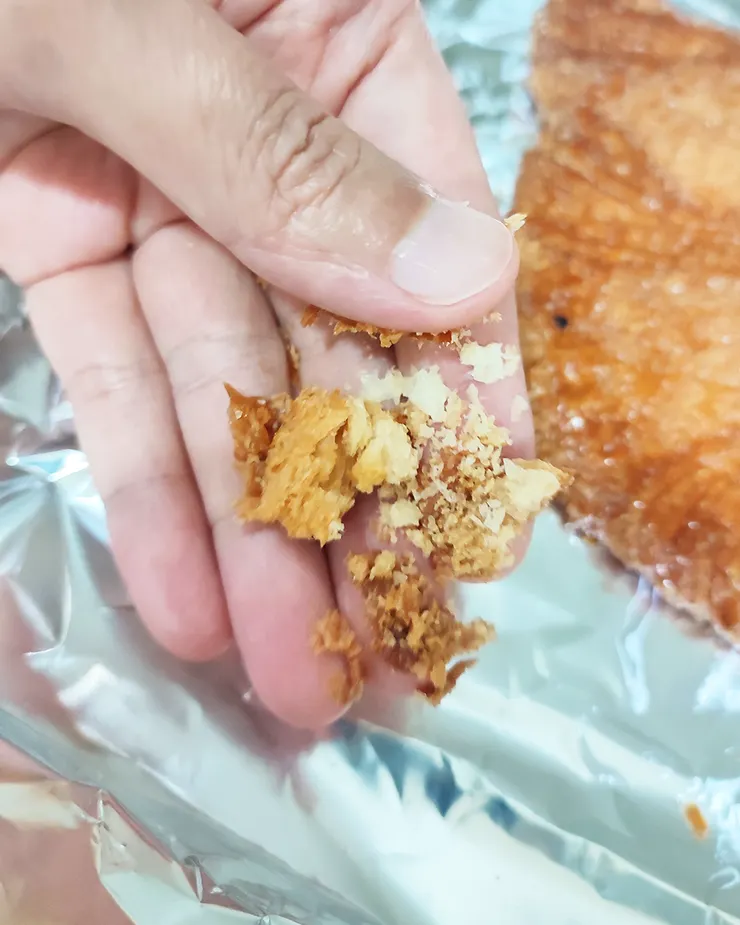 ▴ 一樣非常酥脆的宝泉扁可頌