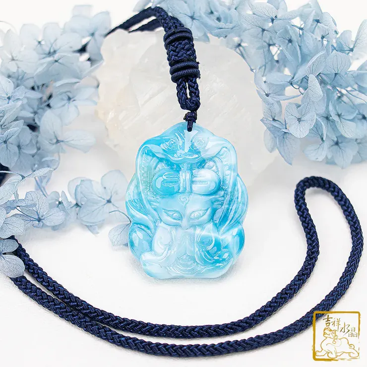 拉利瑪狐仙項鍊 32.5g 溝通人際