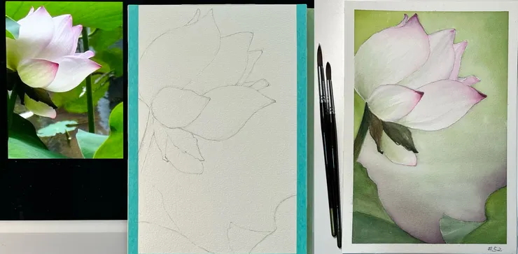 攝影&圖 YH.CC@W52水彩練習, 26x18cm, MAR2024