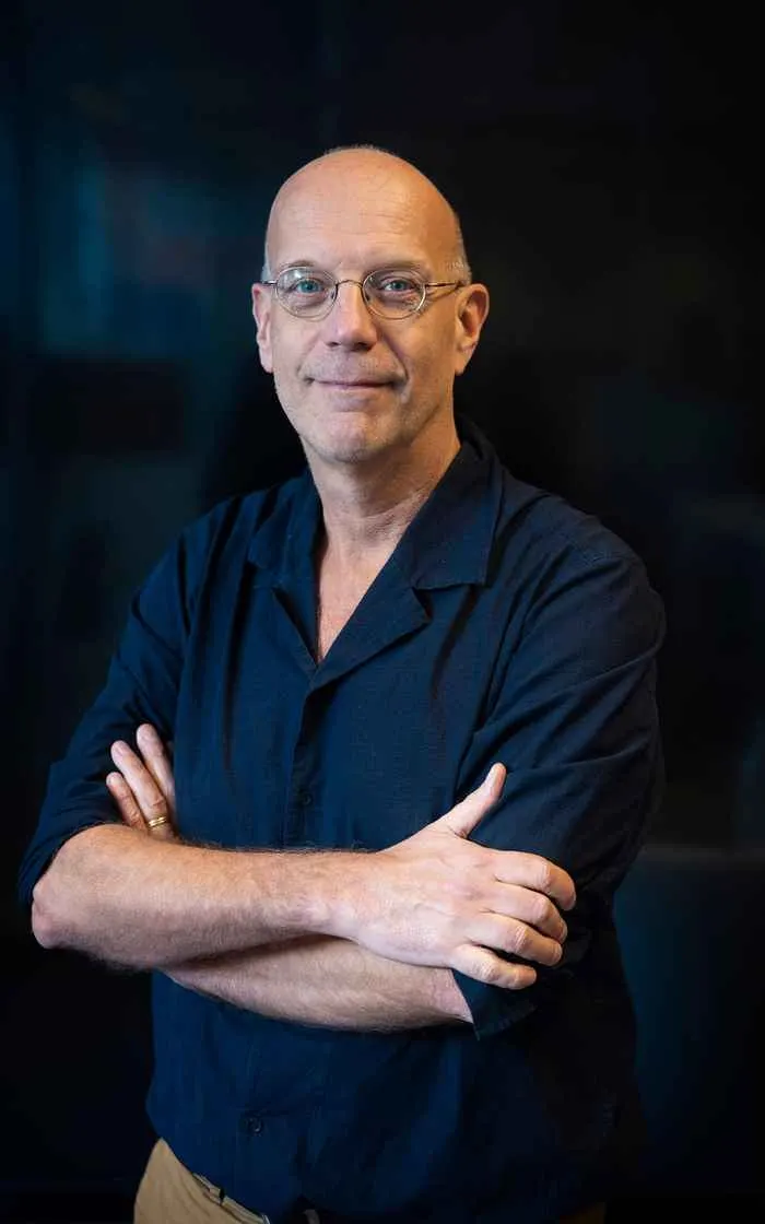 荷蘭媒體理論家 Geert Lovink。來源：維基百科