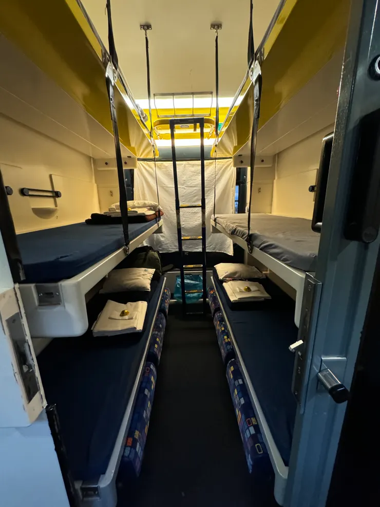 Zurich - Vienna(Couchette carriage 6人)