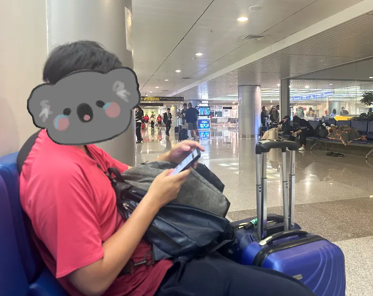 滯留整晚的孩子🥺