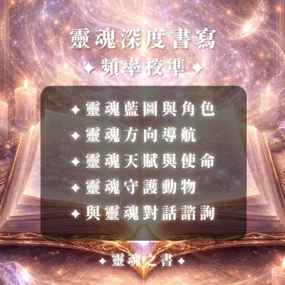 如果你想閱讀屬於你的靈魂篇章，歡迎預約書寫服務 ✦