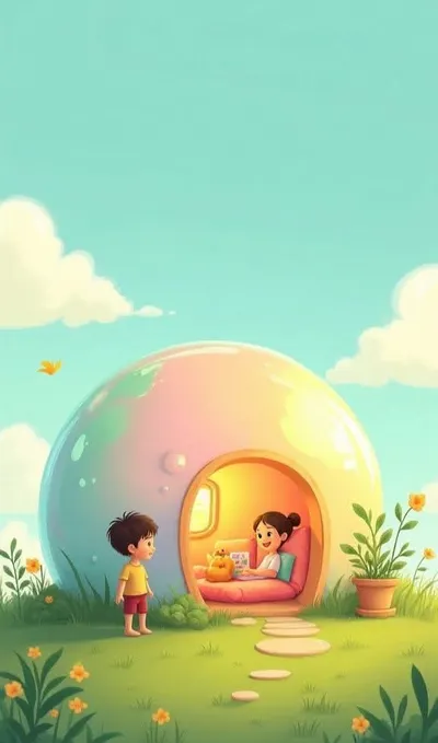 《孩子需要的不是說教，是一座溫柔泡泡屋》