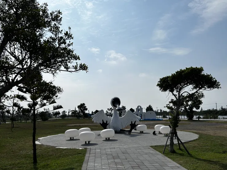 北門遊客中心前廣場