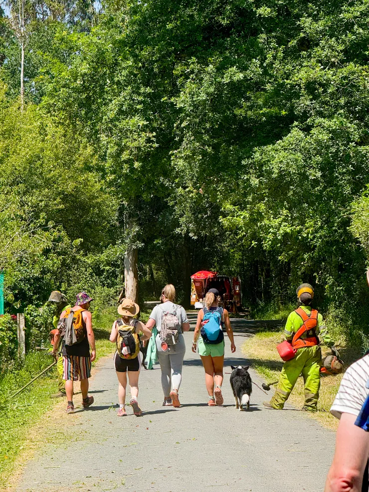 帶狗一起朝聖也很讚！有部份庇護所有接待竉物唷！