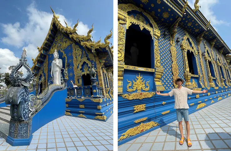 Rong Suea Ten Temple (藍廟)。