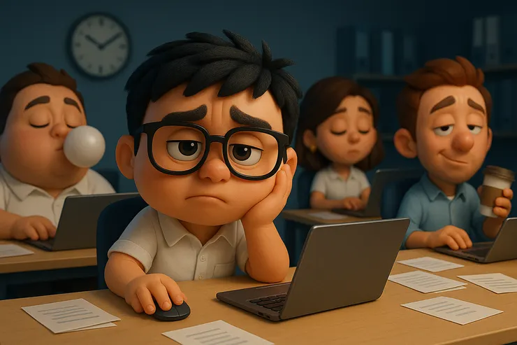 很想把後面那群人揍一頓！