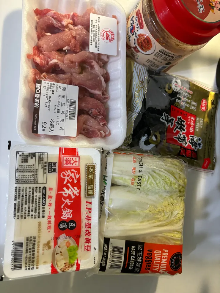 泡菜豬肉豆腐鍋2