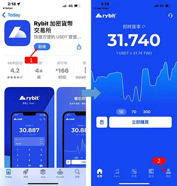 Rybit 交易所｜新手開戶使用指南，教學全攻略，我用手機完