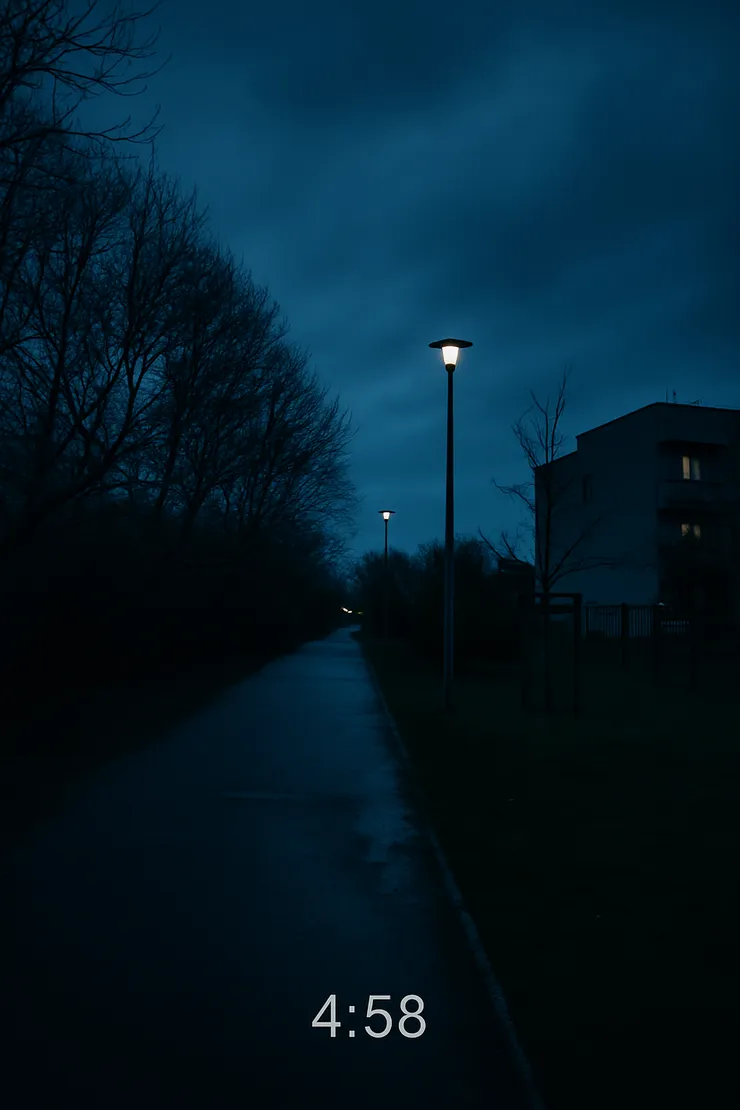 世界在換班的縫隙裡，呼吸了一次。 署名： Hsiao-Ping