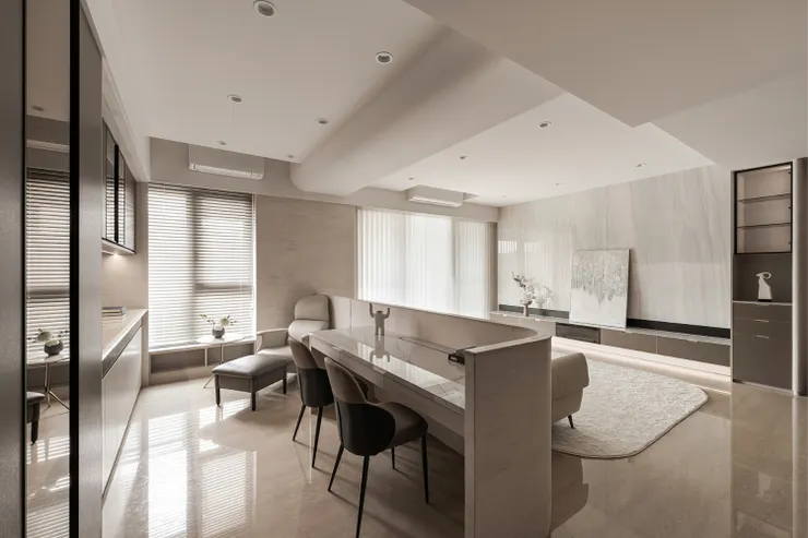 作品呈現：柔光之境，點我觀看完整作品｜溫潤質感背後，是再生材料的低碳足跡