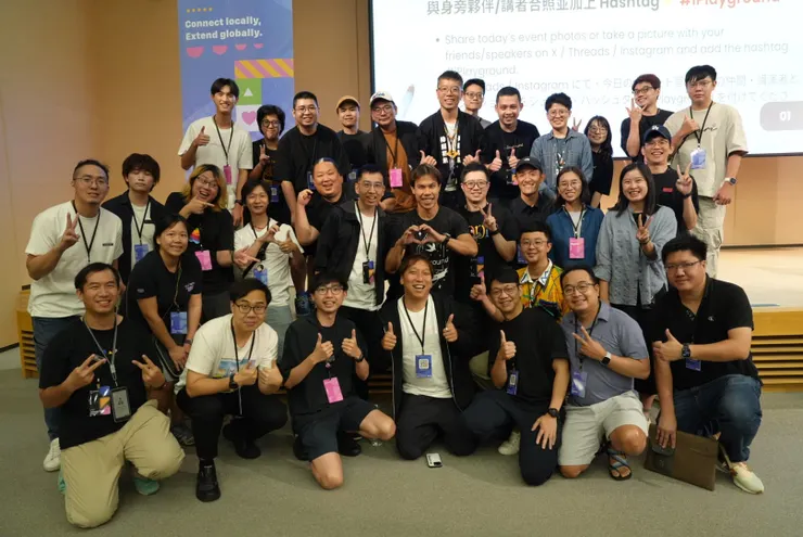 iPlayground 2025 台日開發者大合照