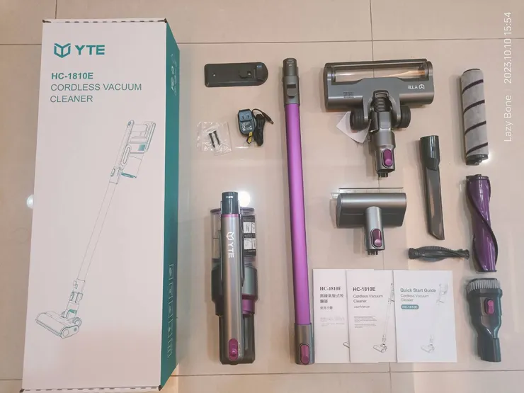YTE無線高速渦輪吸塵器HC-1810E