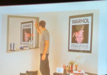 藉由藝術家的才華，讓抽象的意象有點衝擊感地具體呈現