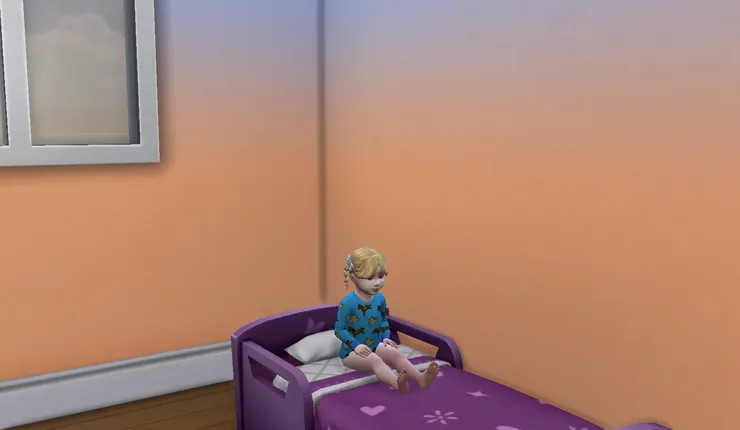 還是個安靜的寶寶...