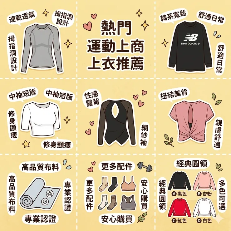 【女性運動上衣推薦】告別副乳與小腹！Dcard/PTT修身健身服評比：微肉女孩/健身新手，修身超彈性/美背衣