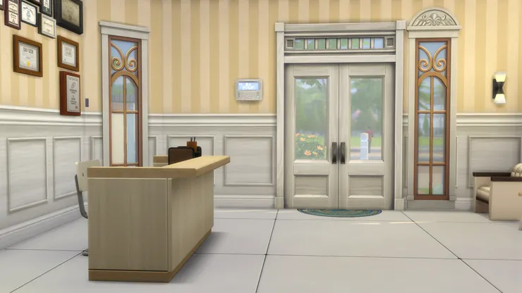 淺灰也是另一個主色。看上去清爽乾淨。